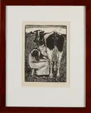 Jan Mankes, Melkende boerin