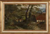 Ongesigneerd? 19e Eeuw, Bosgezicht