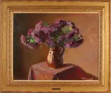 Otto Coenders, Kruik met bloemen, Olieverf op linnen