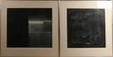 Twee lithografieën van Ton van Os, Abstract, Twee lithografieën van Ton van Os 1974