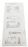 17 ct by Labgrown diamant, ovaal, 1,17 ct Vvs2-D, offered Apr 2025