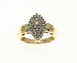 markies by Geelgouden ring, 585 & 000, met diamant, offered Apr 2025
