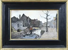 Ype Wenning, Stadsgracht Delft
