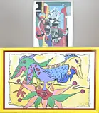 2x Vogels by 2x Lithografie van Patty Harpenau, 2x Lithografie van Patty Harpenau, offered Apr 2025
