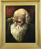 C. Snoeijerbosch, Portret, Olieverf op paneel