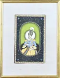 Sultan by Perzische gouache op benen paneel, Perzische gouache op benen paneel, offered Apr 2025