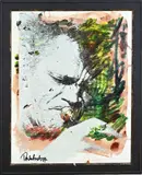Peter Donkersloot, Chet Baker (Jazz muzikant), Mixed media op linnen