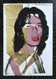 Andy Warhol, Mick Jagger (The Rolling Stones), Lithografie op papier