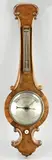 L 94 cm. by 19e Eeuws Hollandse barometer van notenhout, door J, 19e Eeuws Hollandse barometer van notenhout, door J, offered Apr 2025