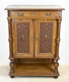 1880 by Vertico met snijwerk en zuilen, offered Apr 2025