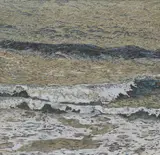 Hans-Joachim Billib, Ohne Titel (Seestück), 1981, Öl auf Leinwand