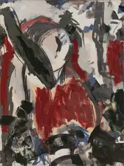 Reinhard Dickel, Ohne Titel, 1986, Öl auf Leinwand