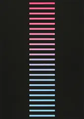 Kuno Gonschior, Komposition, 1975, Farbserigrafie auf Karton