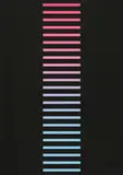 Kuno Gonschior, Komposition, 1975, Farbserigrafie auf Karton