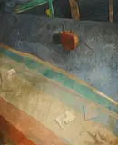 Jorge Castillo, Dos Frutas, 1976, Öl auf Leinwand
