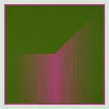 Almir Mavignier, Ohne TItel, 1975, Farbserigrafie auf leichtem Karton