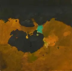 Peter Ohlow, Ohne Titel, 1964, Öl auf Leinwand