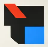 Georg Karl Pfahler, Ohne Titel, Farbserigrafie auf Velin