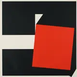 Georg Karl Pfahler, Ohne Titel, Farbserigrafie auf Karton
