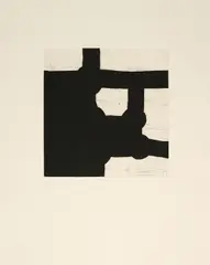 Eduardo Chillida, Aus: Aromas, 2000, Radierung auf Büttenkarton