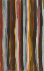 Sol LeWitt, Plate #06 (Aus: Brushstrokes in Different Colors in Two Directions), 1993, Farbradierung auf Bütten