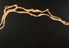 Martin Noël, Ohne Titel, Öl auf Holzrelief
