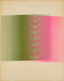 Walter Leblanc, Ohne Titel, Farbserigrafie auf Bütten