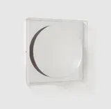 Spiegelobjekt by Adolf Luther, 1968, Konkaver Spiegel vor Spiegel vor Holz. In Plexiglaskasten, sold Feb 2025