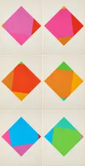 Max Bill, Eight Transcolorations, 1986, 7 Farbserigrafien auf leichtem Karton und ein Deckblatt