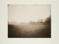 Christopher Thomas, Monopteros, Englischer Garten (Aus: Münchner Elegien), Pigmentprint auf Arches (Wasserzeichen)