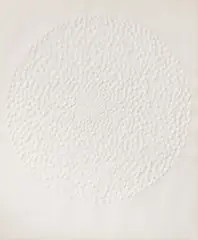 Günther Uecker, Volumen, 1971, Prägedruck auf Bütten