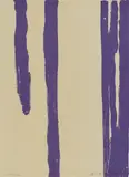 Günther Förg, Ohne Titel, 1990, Farbserigrafie auf Fabriano Roma-Büttern (Wz.)