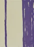 Günther Förg, Ohne Titel, 1990, Farbserigrafie auf Fabriano Bütten Roma (Wasserzeichen)