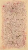 Mark Tobey, Temperazeichnung, Tempera auf chamoisfarbenem Halbkarton