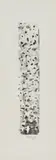 Mark Tobey, Underwater Fragment Black, 1973, Lithografie auf Büttenkarton
