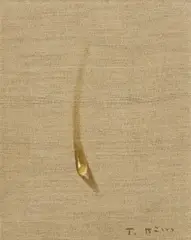 Ohne Titel (Wassertropfen) by Kim Tschang Yeul, Öl auf Leinwand, sold Jun 2025