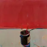 Raimonds Staprans, "Some Brushes", 1980, Öl auf Leinwand