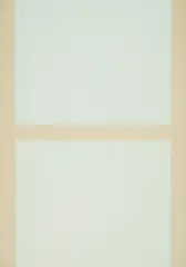 Ulrich Erben, Zwei weiße Felder, 1970, Acryl auf Leinwand
