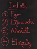 Ben Vautier, Inhalt, 1971, Öl auf Leinwand