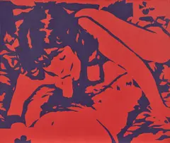 Robert Stanley, "Dragon Lady 2", 1965, Liquitex auf Leinwand