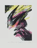 Karl Otto Götz, Teldoon, 1999, Farblithografie auf Velin