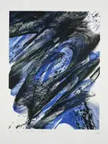 Karl Otto Götz, Blonto, 1999, Farblithografie auf leichtem Karton