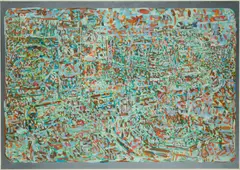 Dieter Roth, Aus: Piccadillies, 1969/1970, Farbserigrafie über Offset (beidseitig) auf Chromoluxkarton
