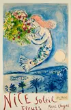 Marc Chagall, La Baie des Anges / Die Engelsbucht, 1962, Farblithografie auf dünnem Velin