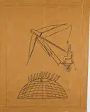Ohne Titel by Friedrich Schröder Nicht Benutzen Sonnenstern, Bleistift auf Papier, sold Mar 2025