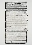 Friedensreich Hundertwasser, 10002 Nights Homo Humus Come Va How Do You Do, 1984, Farbfotolithografie und Farbserigrafie mit Metallprägung auf Fabriano (Wasserzeichen)