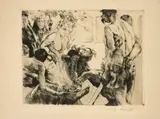 Lovis Corinth, Salome, 1919, Radierung auf Bütten