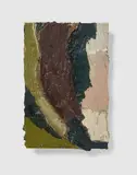 Michael Toenges, "Bergrutsch II", 1995/97, Öl auf Karton auf Gips