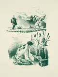 Neo Rauch, Heimkehr, 2010, Farblithografie auf Velin