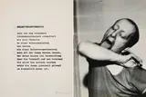 Anna & Bernhard Blume, Selbstvergewisserung, 1977, Gelatinesilberabzug auf Agfa und Textblatt